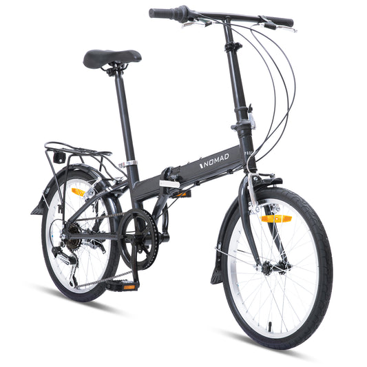 Progear Bikes Nomad Folding Bike 20 in Grey"-BicycleLab.com.au