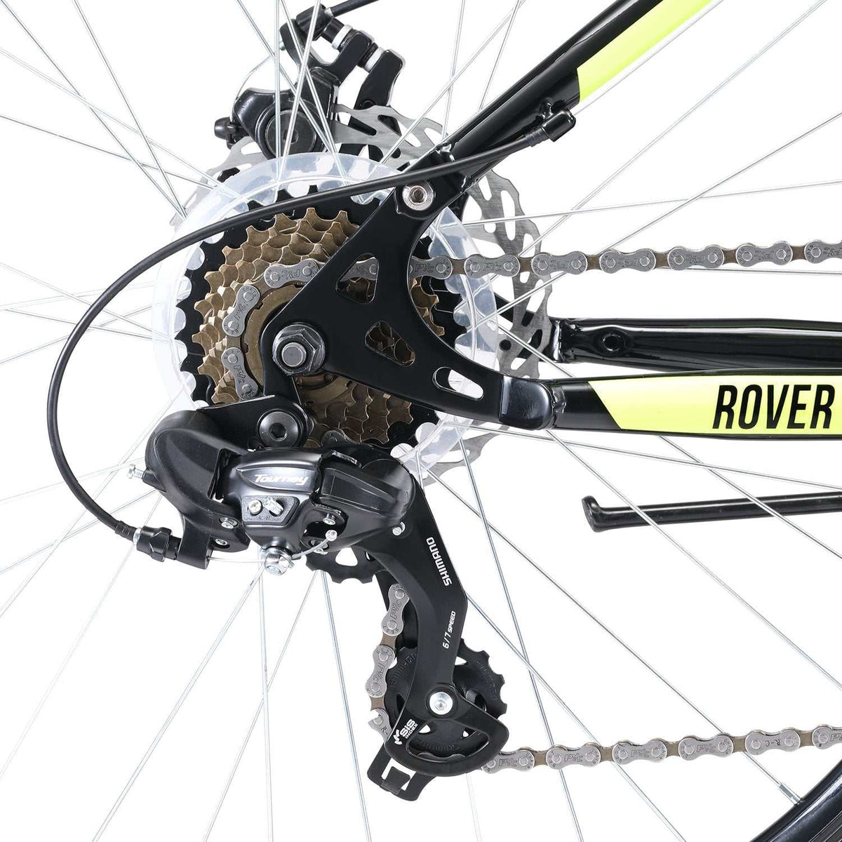 26 Inch Dual Suspension Folding Mountain Bike | Black