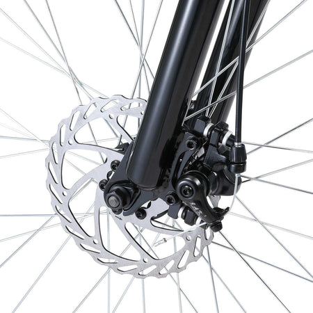 26 Inch Dual Suspension Folding Mountain Bike | Black