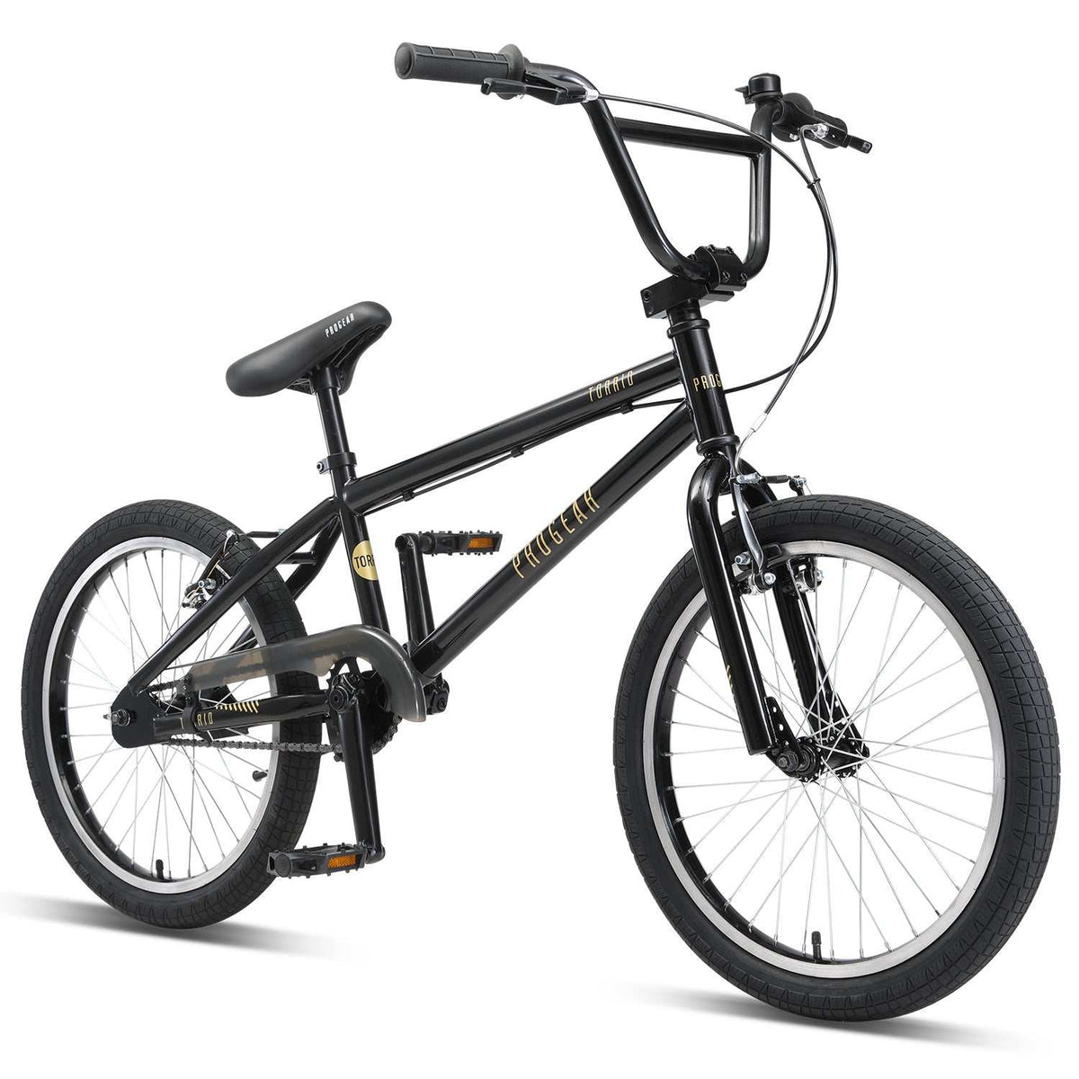 20 Inch Freestyle BMX Bike in Matt Black