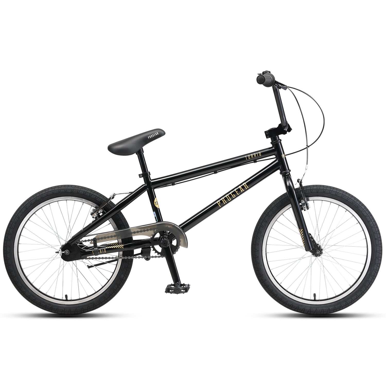 20 Inch Freestyle BMX Bike in Matt Black