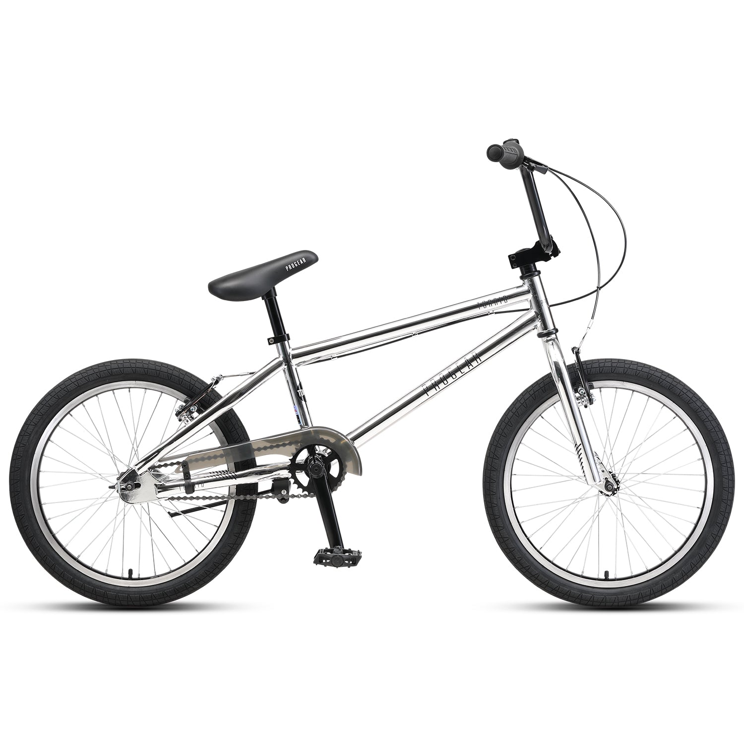 Progear Bikes Torrid BMX Bike 20 in Metallic Chrome"-BicycleLab.com.au