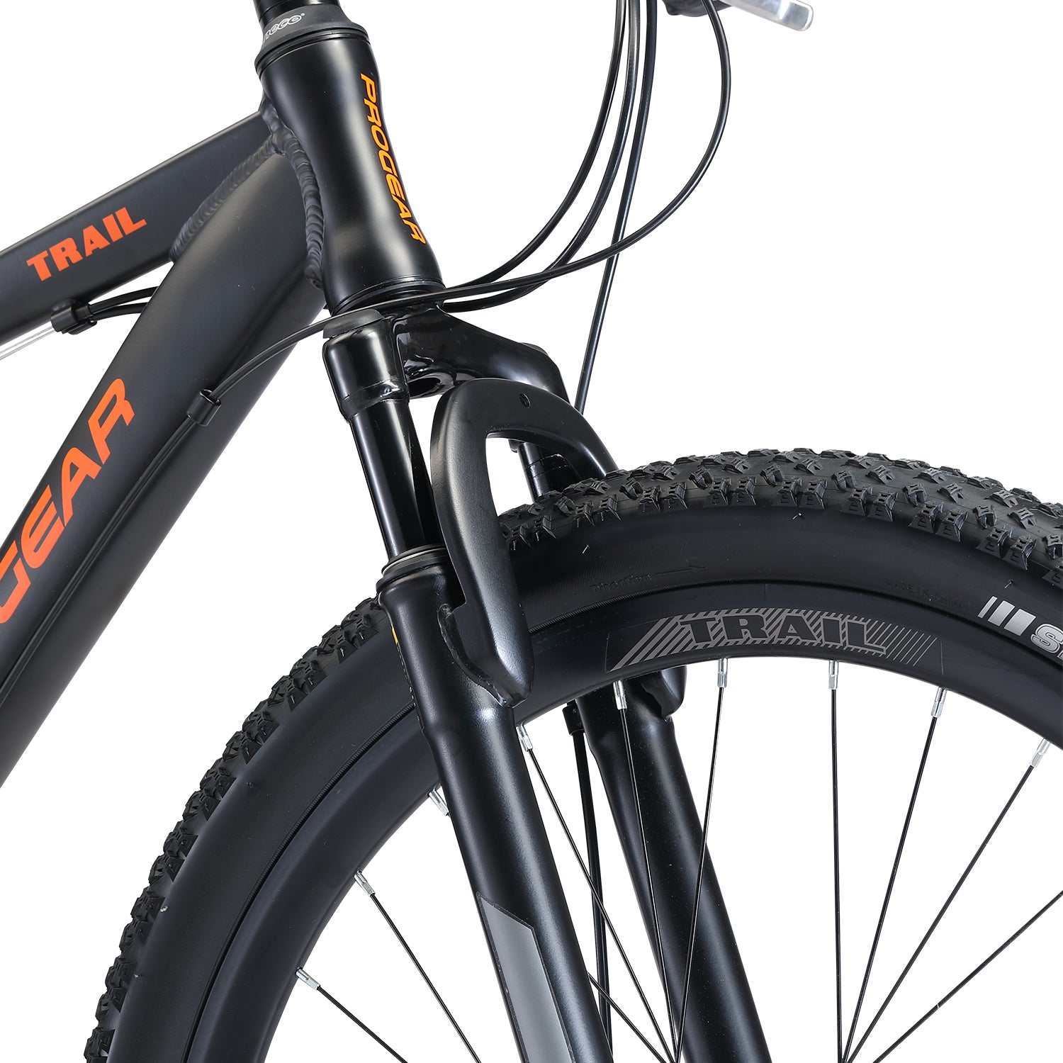Progear Bikes Trail Dual Suspension MTB 26*17 in Stealth Black"