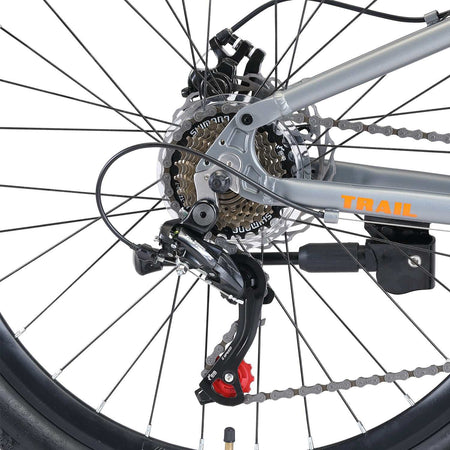 Progear Bikes Trail Dual Suspension MTB 26*17 in Stealth Black"