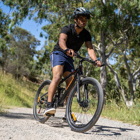 Progear Bikes Trail Dual Suspension MTB 26*17 in Stealth Black"