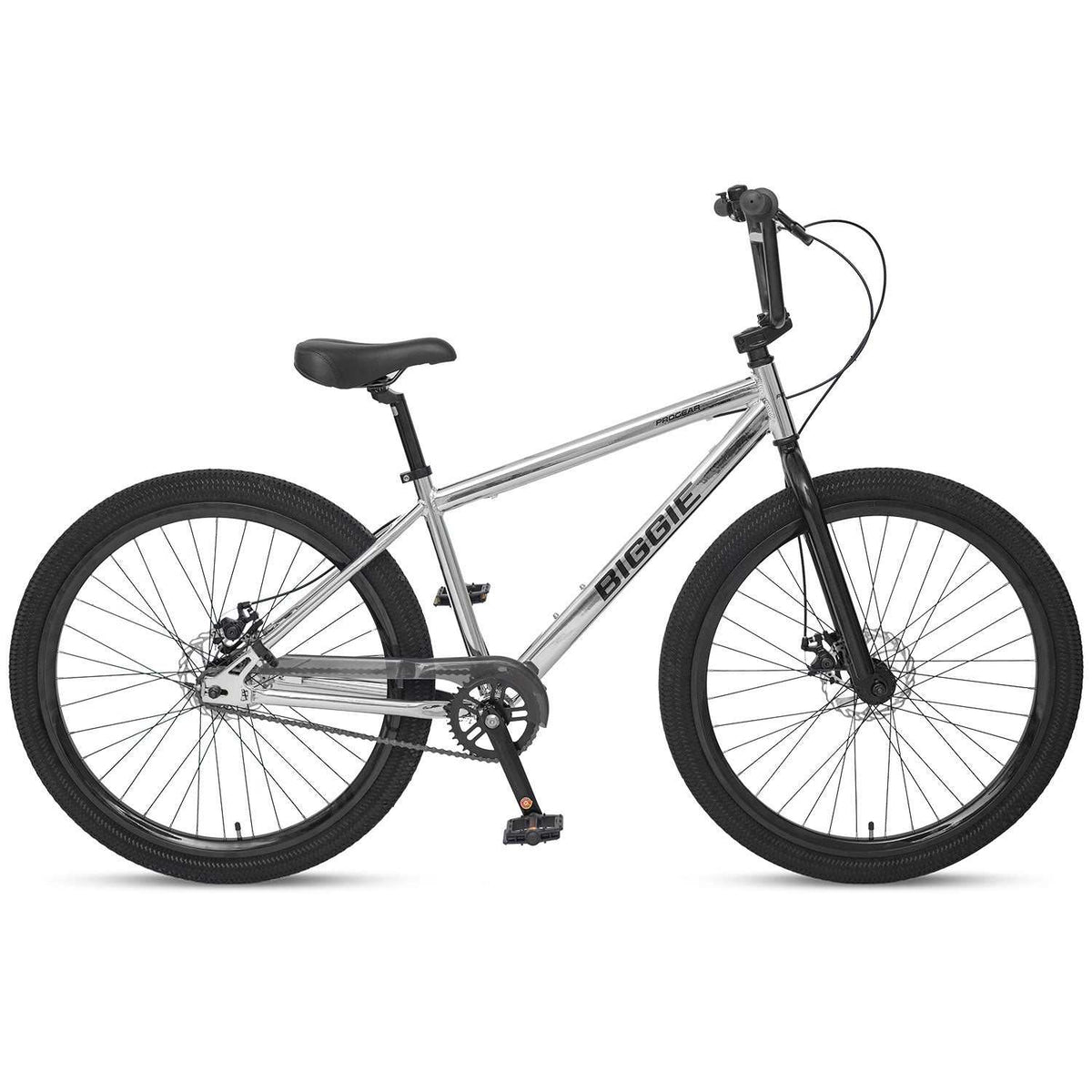 Progear Bikes Biggie BMX Bike 27.5 in Chrome"