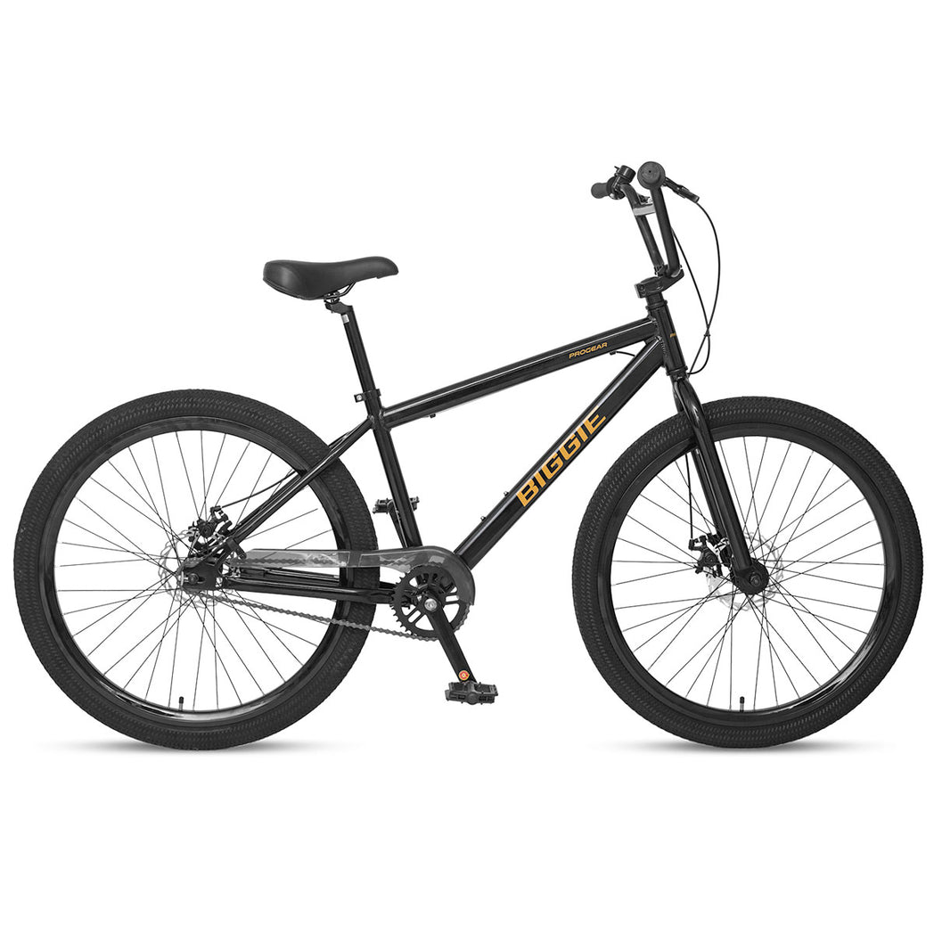 Progear Bikes Biggie BMX Bike 27.5 in Stealth Black"-BicycleLab.com.au