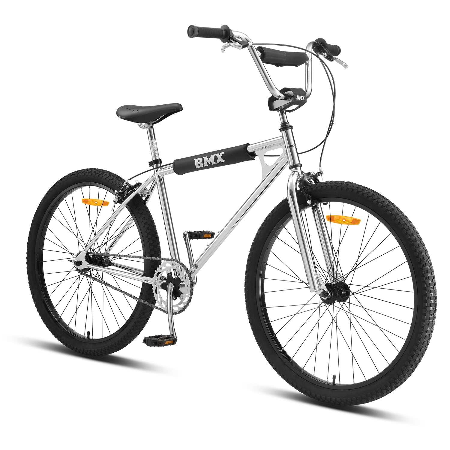 Classic 26 Inch BMX Bike in Chrome