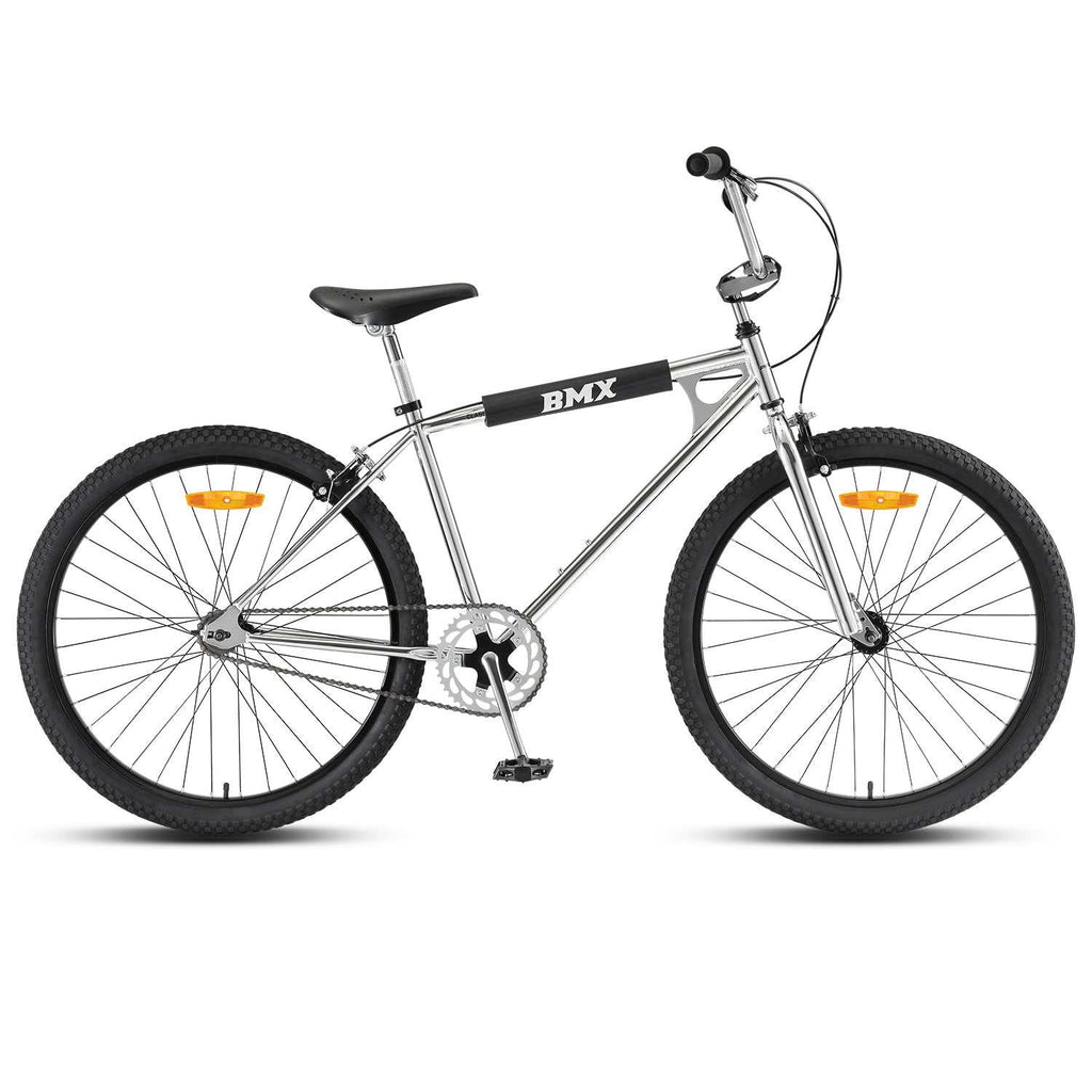 Classic 26 Inch BMX Bike in Chrome