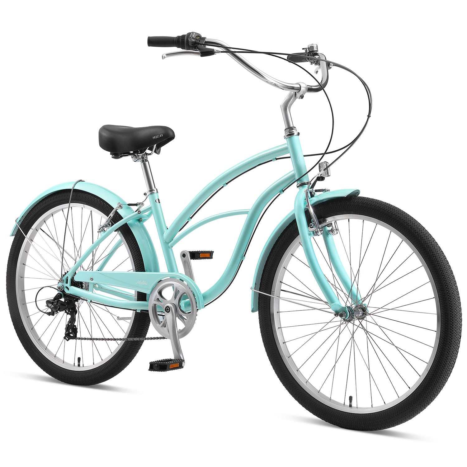 26 Inch Womens Cruiser Bike with 7 Speed | Mint