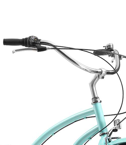 26 Inch Womens Cruiser Bike with 7 Speed | Mint