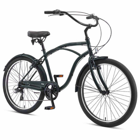 Progear Bikes Miami R7 Mens Cruiser 26*19" Forest Green (S-Ride Versio