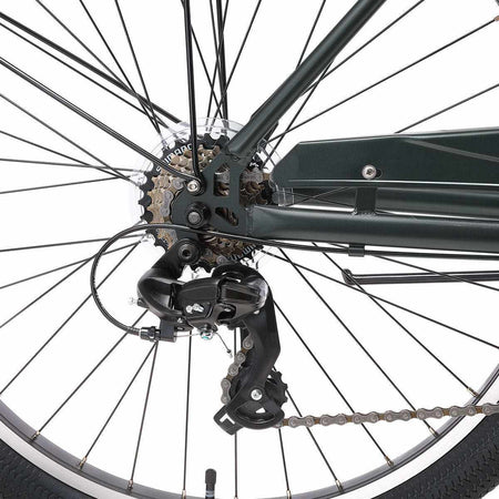 Progear Bikes Miami R7 Mens Cruiser 26*19" Forest Green (S-Ride Versio