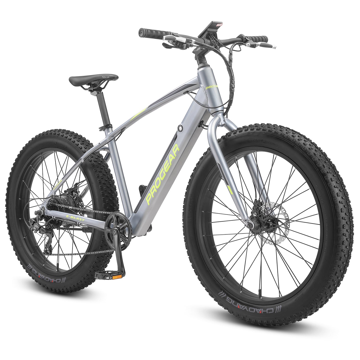 Progear Bikes E-Blast Fat Tyre E-Bike 26*18 in Slate"-BicycleLab.com.au