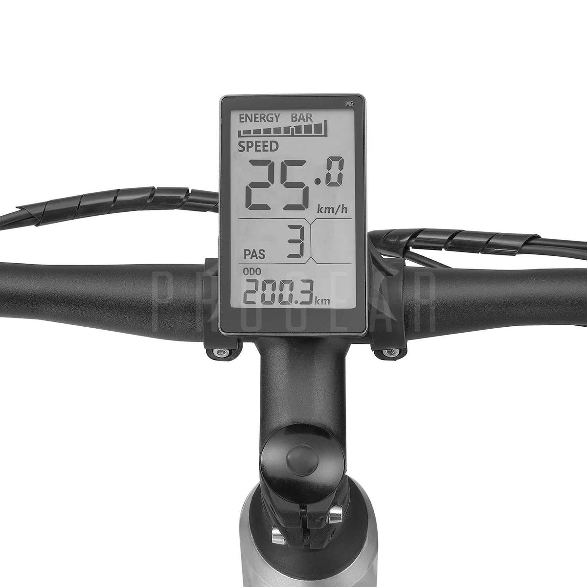 Lightweight 26 Inch Electric Fat Tyre Bike with 8 Speed | Slate