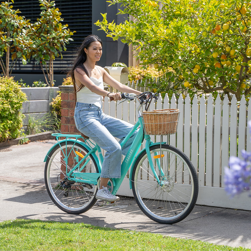 Progear Bikes E-Classique Vintage E-Bike 700c*17 in Seaform"-BicycleLab.com.au