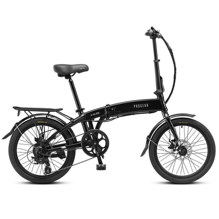 20 Inch Folding Electric Bicycle with Mechanical Disc Brakes | Black