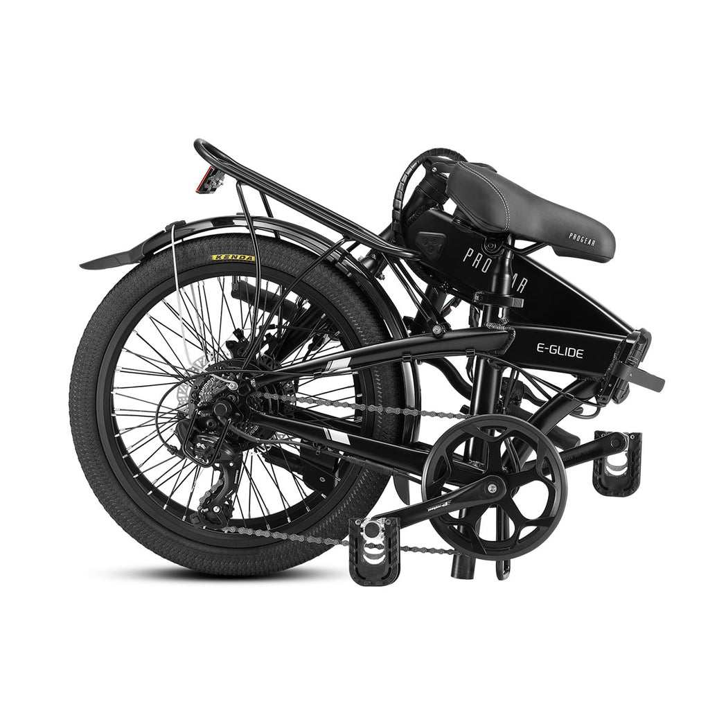 20 Inch Folding Electric Bicycle with Mechanical Disc Brakes | Black