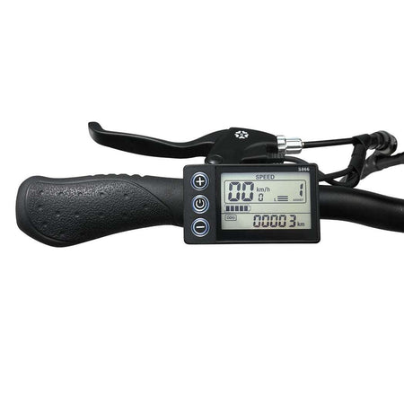 20 Inch Folding Electric Bicycle with Mechanical Disc Brakes | Black
