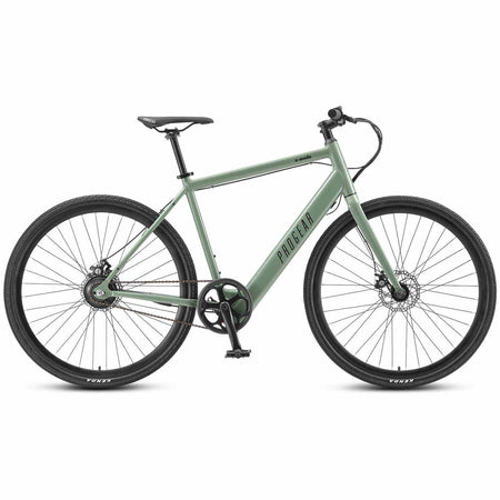700C 53Cm Electric Urban Bike | Olive