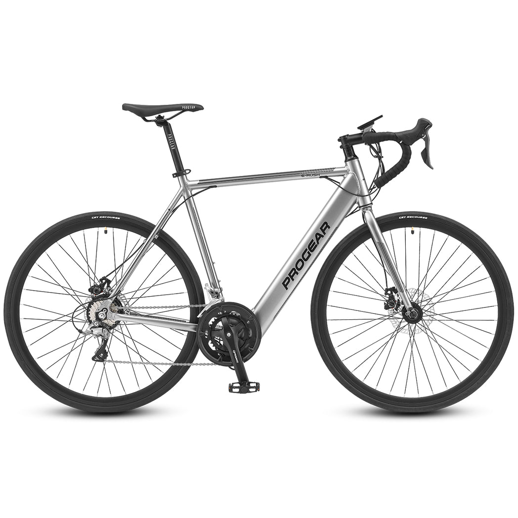 Progear Bikes E-Rush E-Road Bike 700*53cm Grey-BicycleLab.com.au