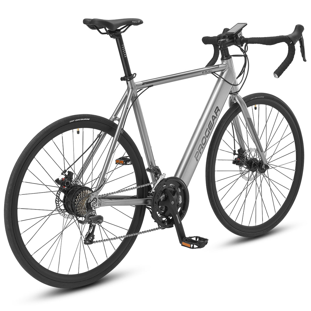 Progear Bikes E-Rush E-Road Bike 700*53cm Grey-BicycleLab.com.au