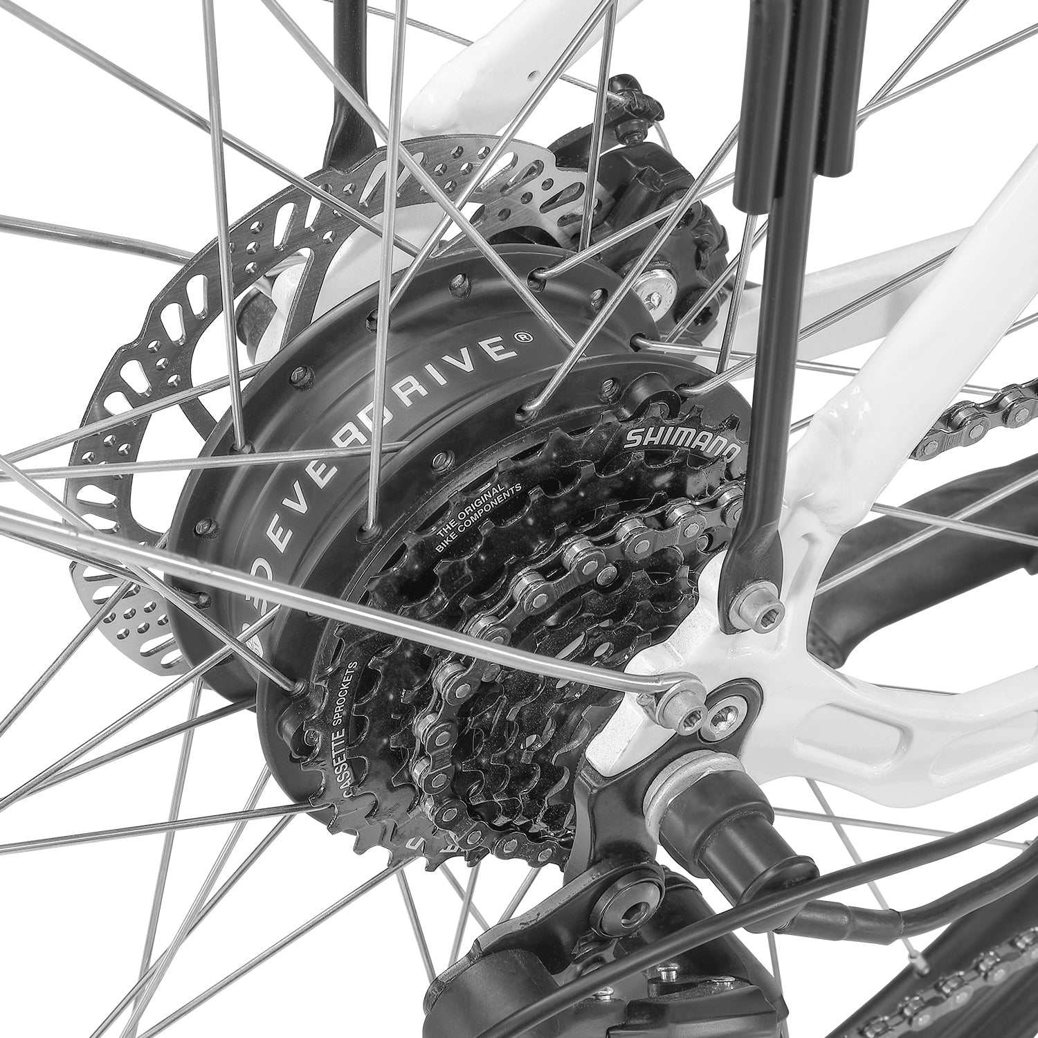 Progear Bikes E-Sierra Hybrid E-Bike Ladies 700c*17 in Whisper White"