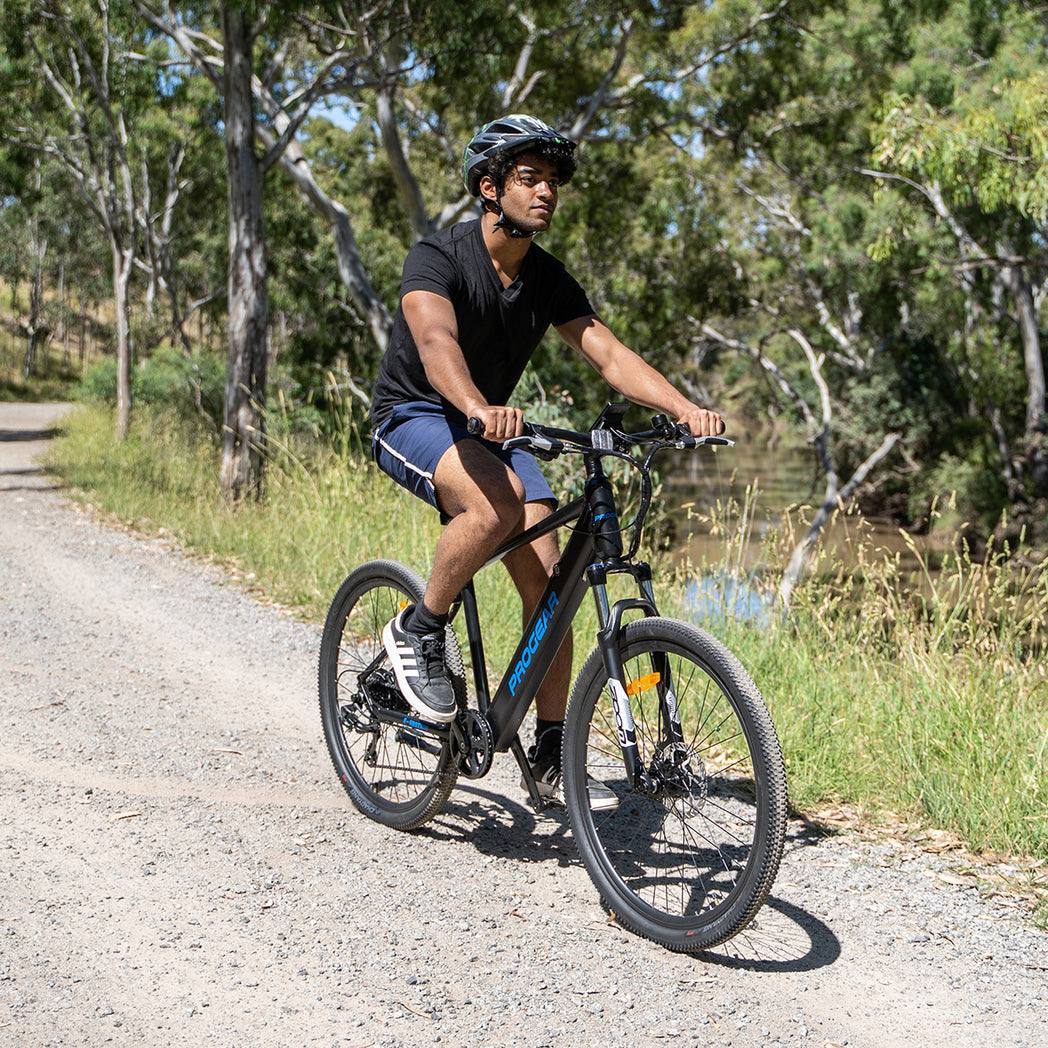 Progear Bikes E-Vantage MTB E-Bike 27.5*18 in Black Shadow"