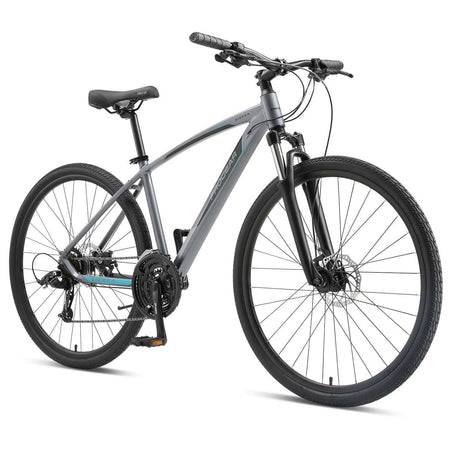 Lightweight Alloy 700C Hybrid Bike in Graphite