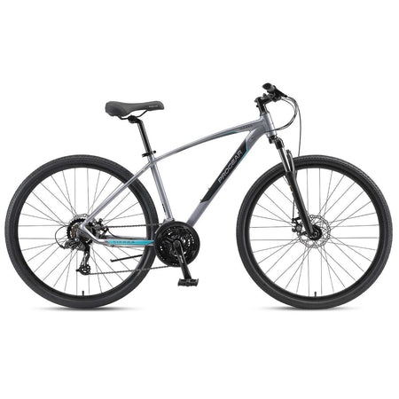 Lightweight Alloy 700C Hybrid Bike in Graphite