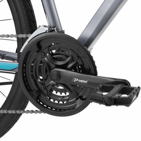 700C Mens Hybrid Bike in Graphite