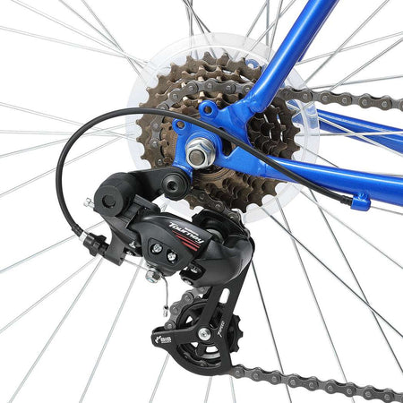 700C Steel Frame Road Bike with 14 Speed | Royal Blue