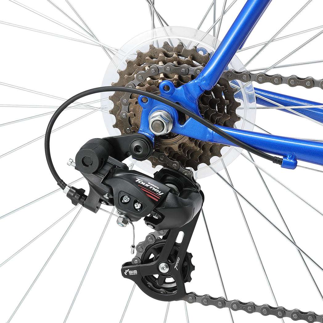 700C Racer Road Bike with 14 Speed | Royal Blue