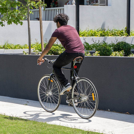 700C Fixed Gear Bike | Asphalt Grey