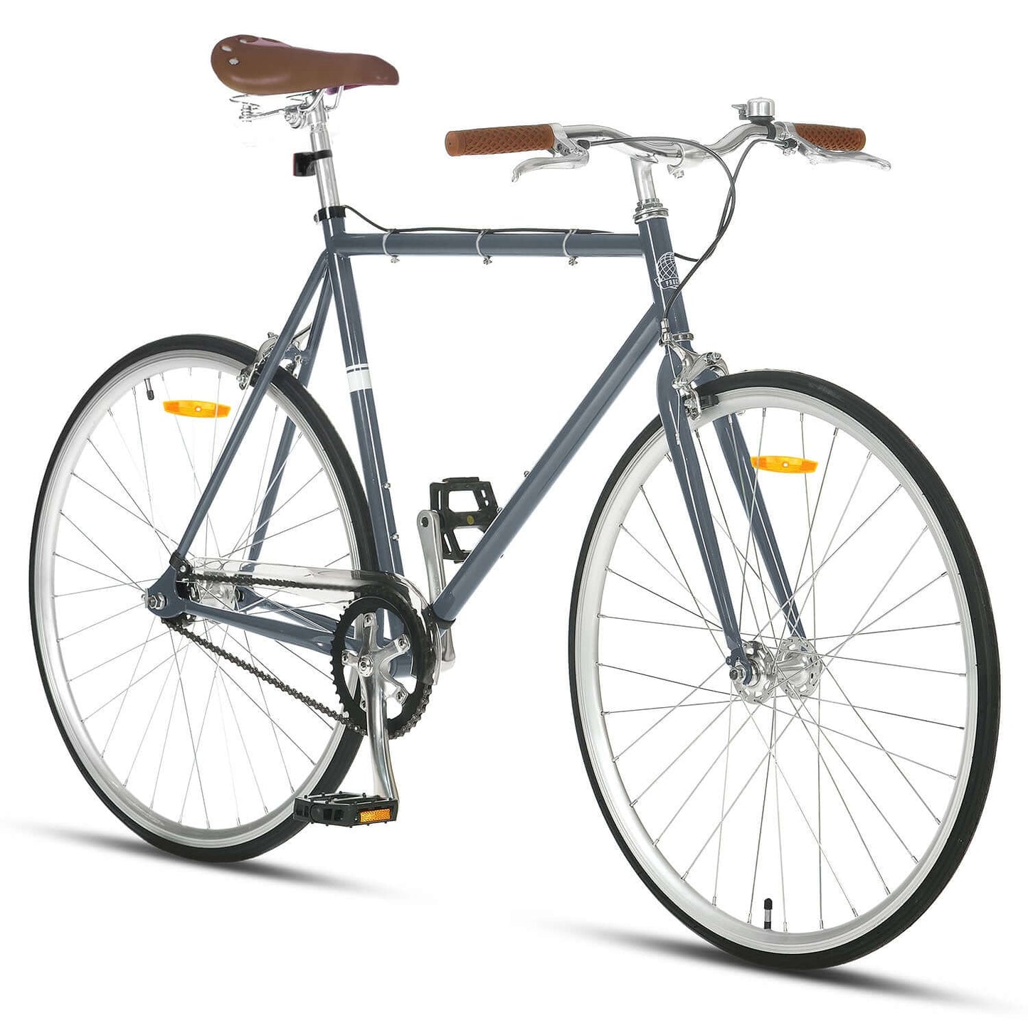 Progear Bikes Fixie 700c*56cm in Asphalt Grey-BicycleLab.com.au