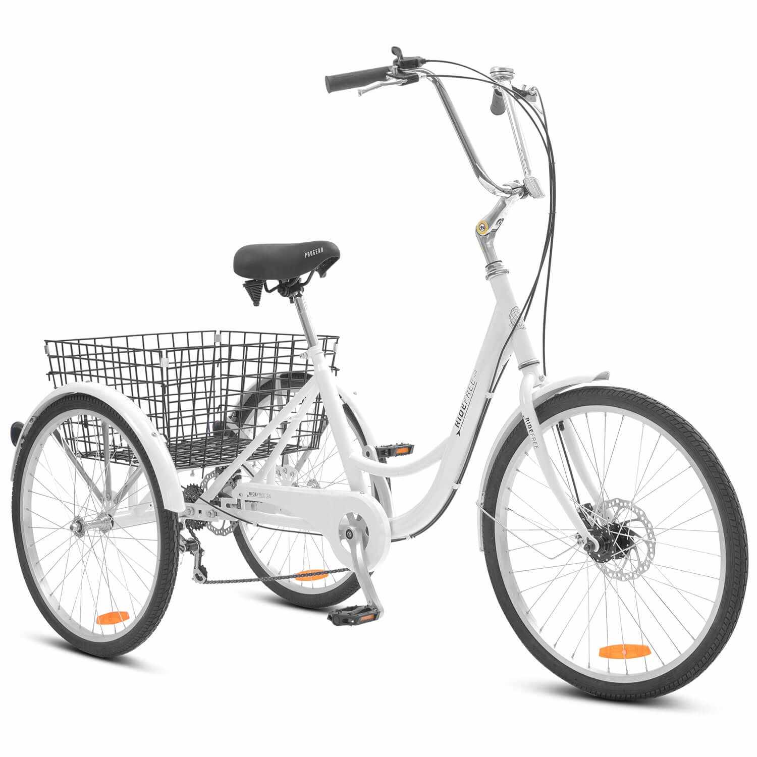 Progear Bikes Ridefree Trike 24 White"