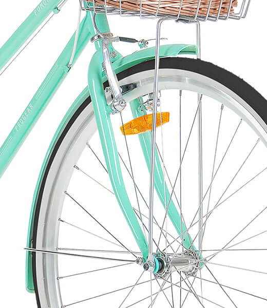 700C Steel Retro Ladies Bike with 7 Speed | Mint