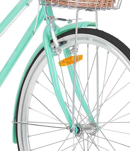 700C Womens Vintage Bike with Basket | Mint