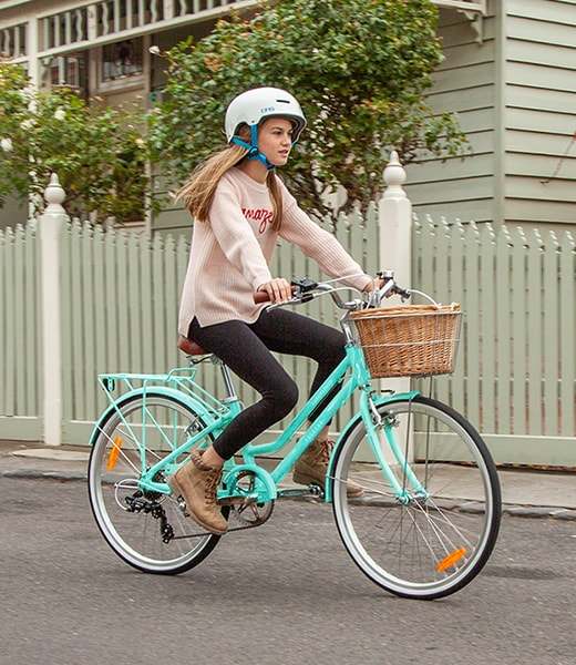 700C Retro Ladies Bicycle with 7 Speed | Mint