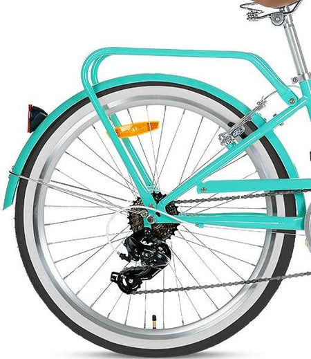 700C Retro Ladies Bicycle with 7 Speed | Mint