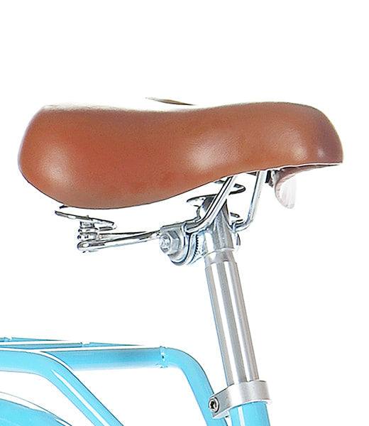 700C Ladies Retro Steel Road Bike | Blue