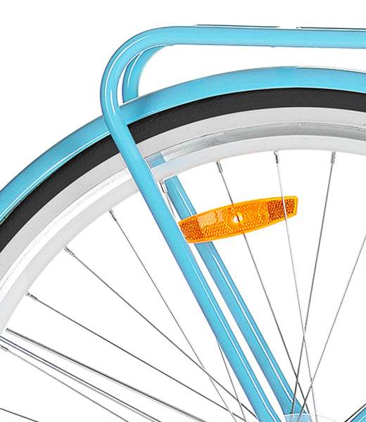 700C Ladies Retro Steel Road Bike | Blue