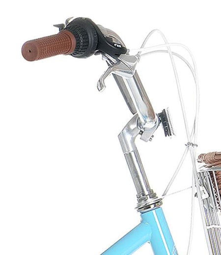 700C Ladies Steel Classic Retro Bike | Blue