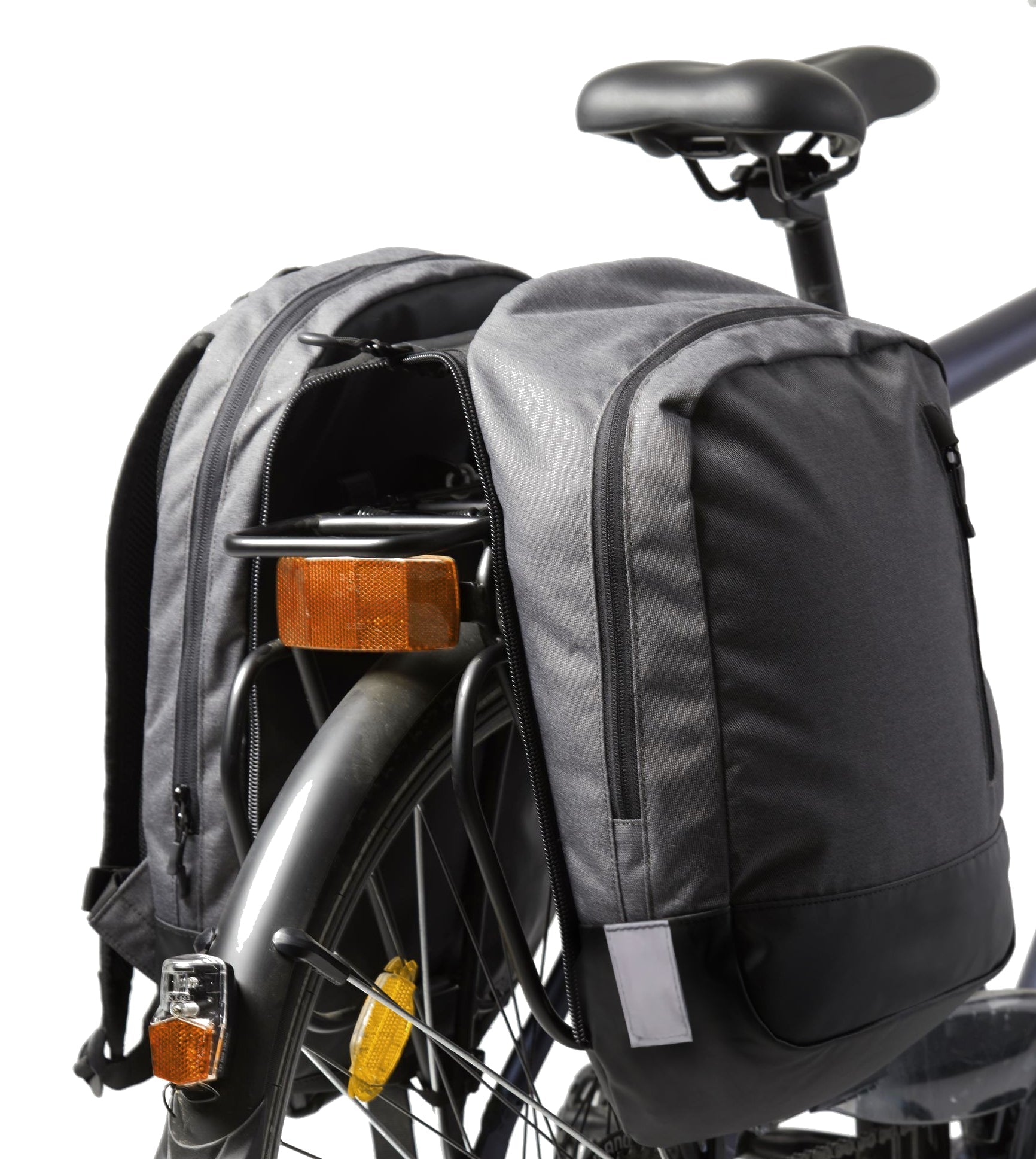 2 in 1 Backpack and Double Pannier Bag - 25L-BicycleLab.com.au