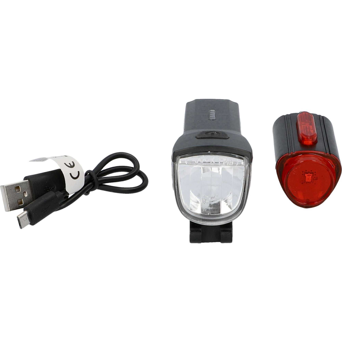 30 Lux Rechargeable LED Bike Light Set