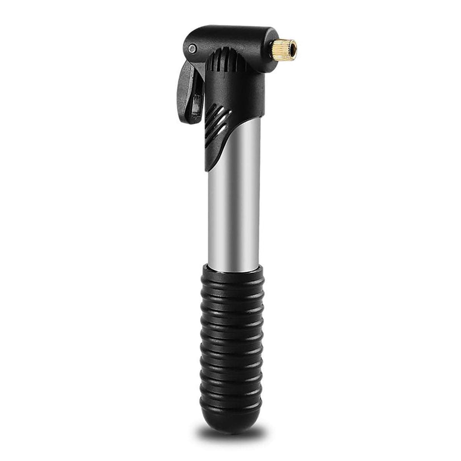 Aluminium Mini Bicycle Air Pump Bike Hand Ball Inflator Portable Cycling Tyre