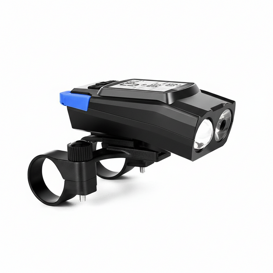 3-In-1 Wireless Bike Light Set Blue Upgrade