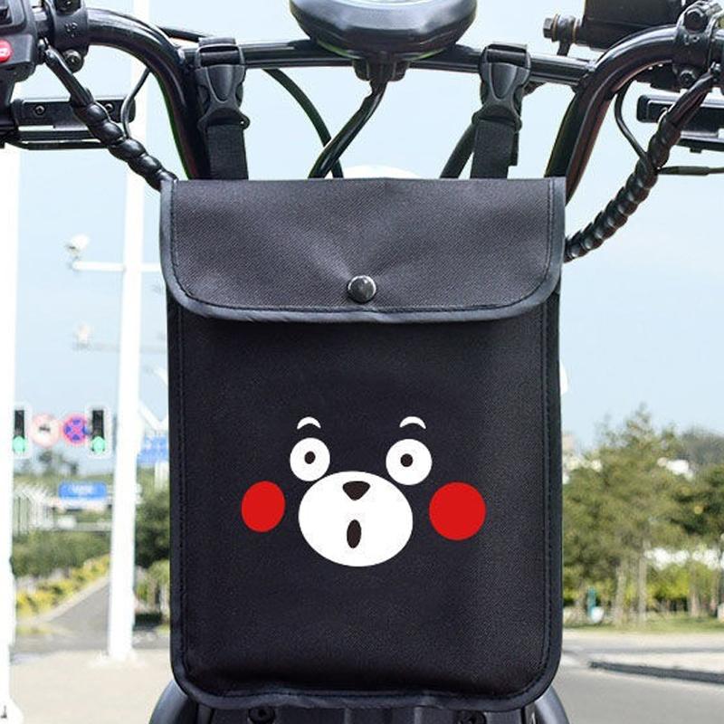Waterproof Hanging Bag For Electric Vehicles And Bicycles - Black Bear