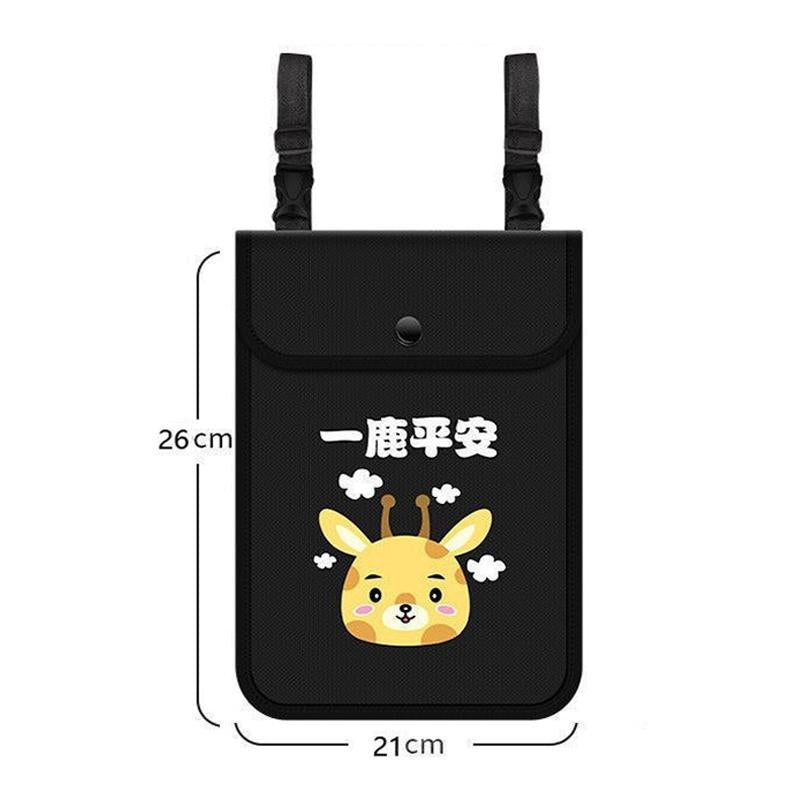 Waterproof Hanging Bag For Electric Vehicles And Bicycles - Flower Bear