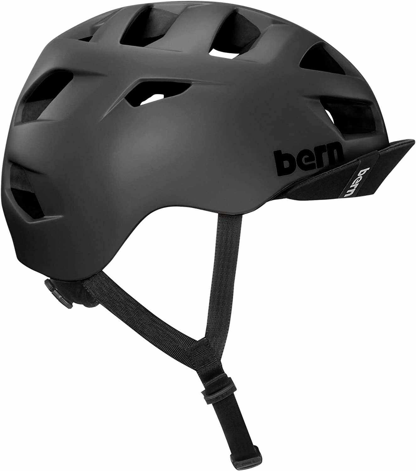Bike Riding Helmet with Flip Visor in 2XL/3XL | Matte Black